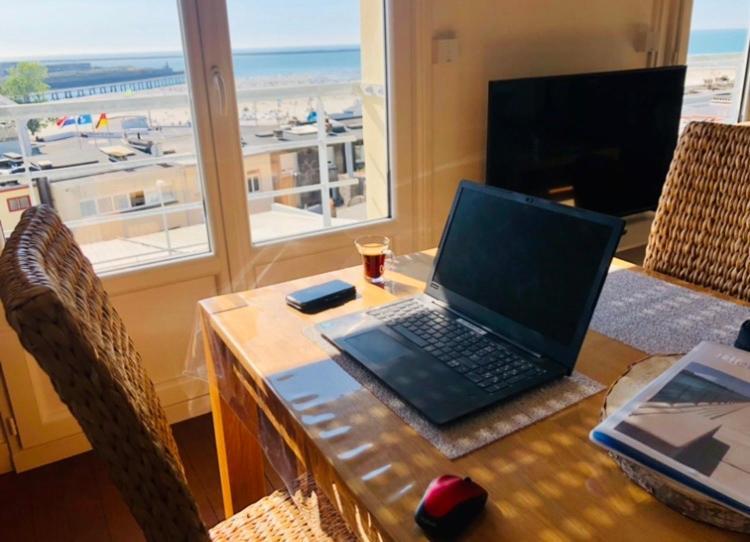 Bellevue -Appartement De Charme - Vue Imprenable Sur La Mer - Face A Nausicaa Булонь-сюр-Мер Экстерьер фото